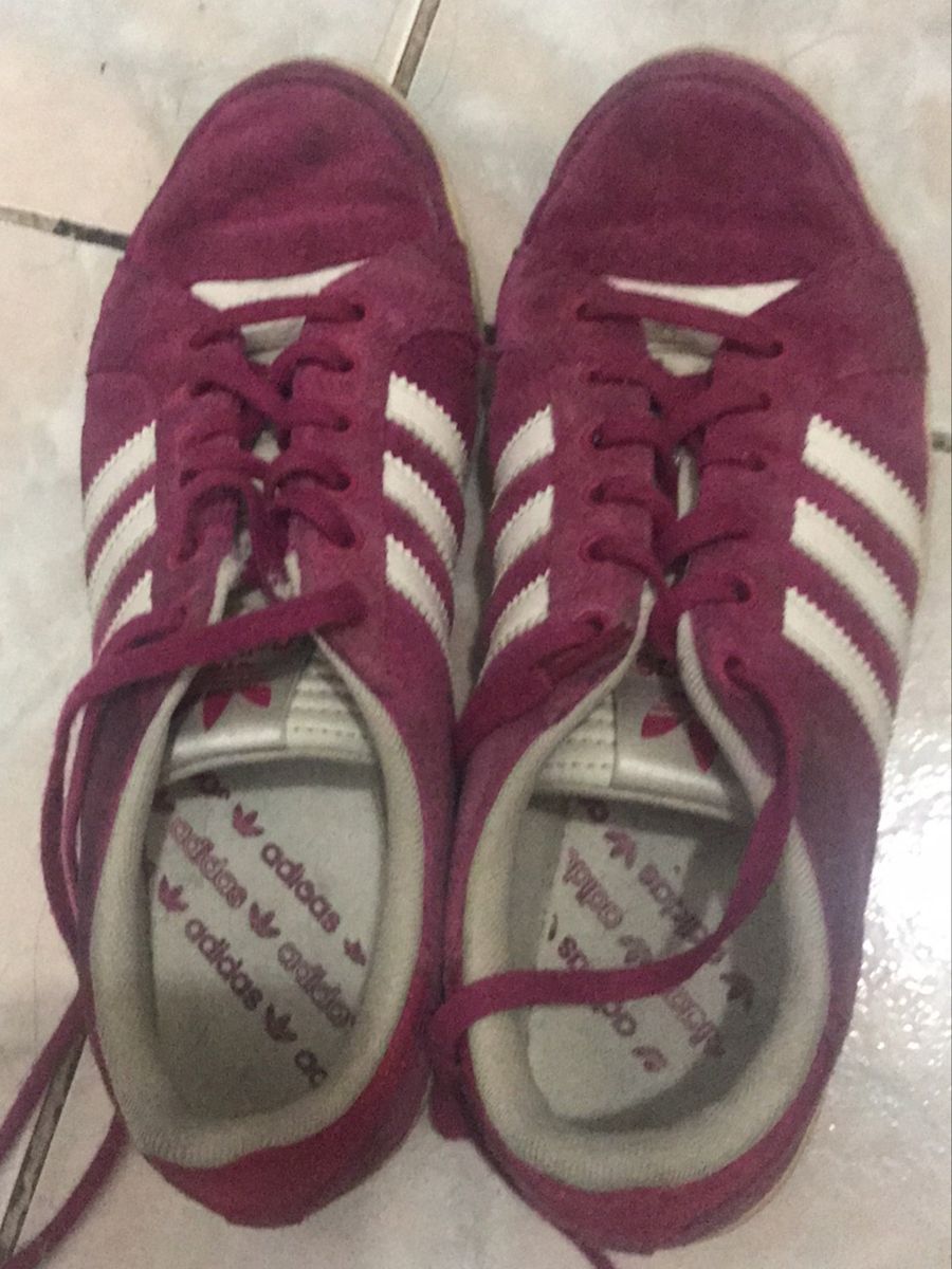 Tenis adidas hot sale feminino marsala