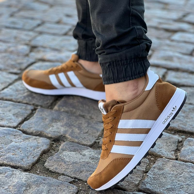 Adidas neo on sale Marron homme