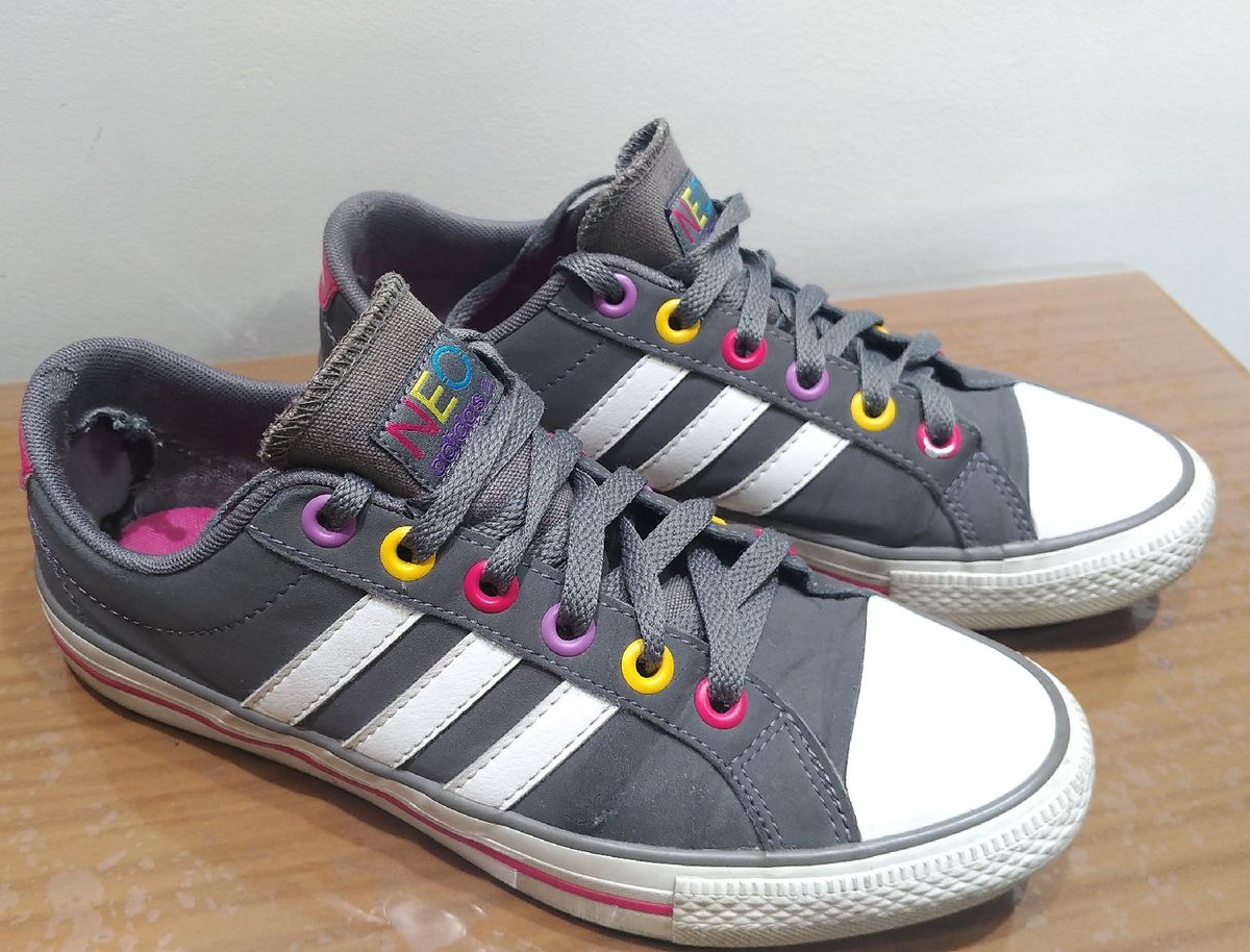 tenis adidas neo feminino branco