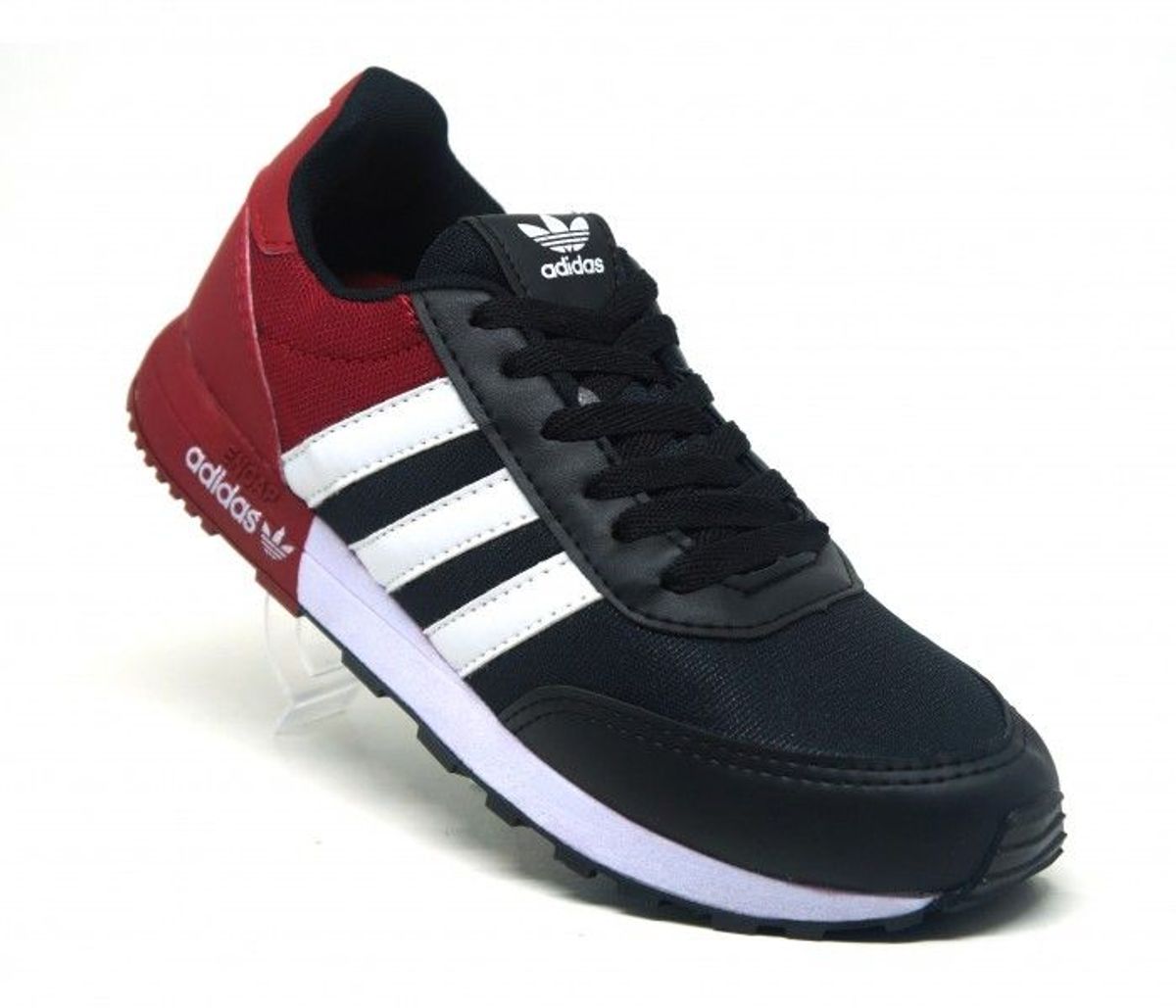 tenis adidas masculino vermelho e preto