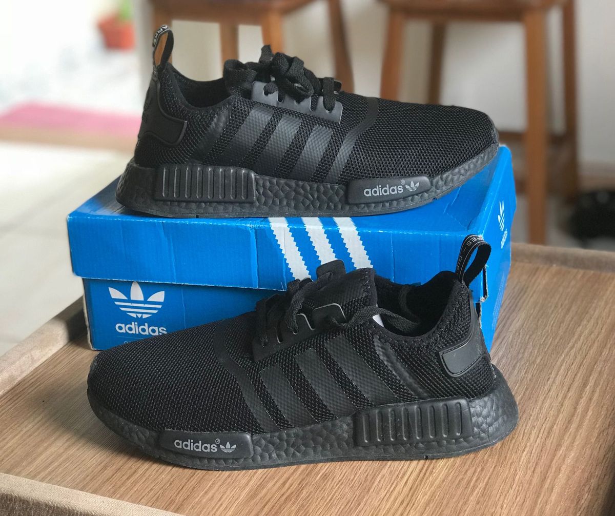 tenis adidas nmd all black