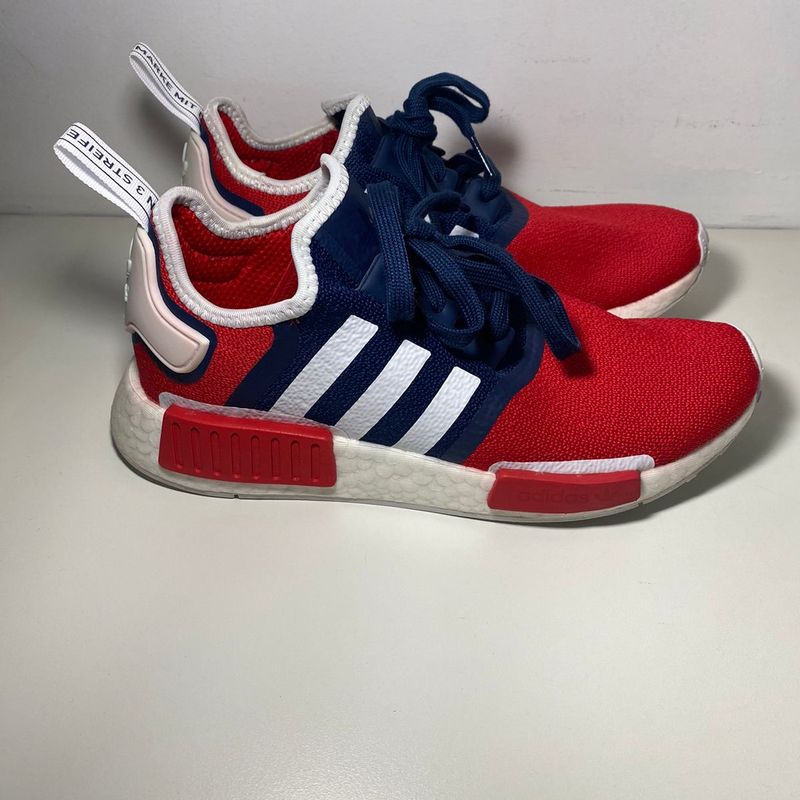 Tenis best sale nmd vermelho