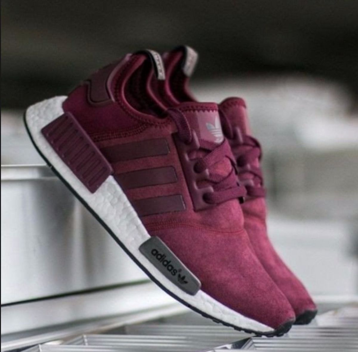 adidas nmd vermelho vinho