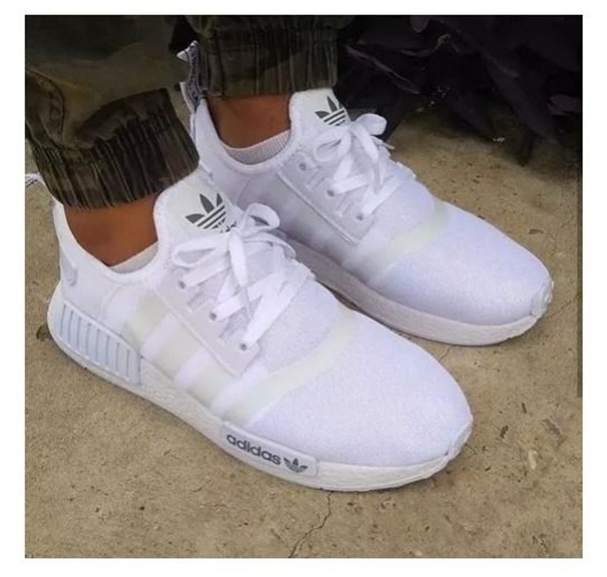 tenis adidas branco nmd