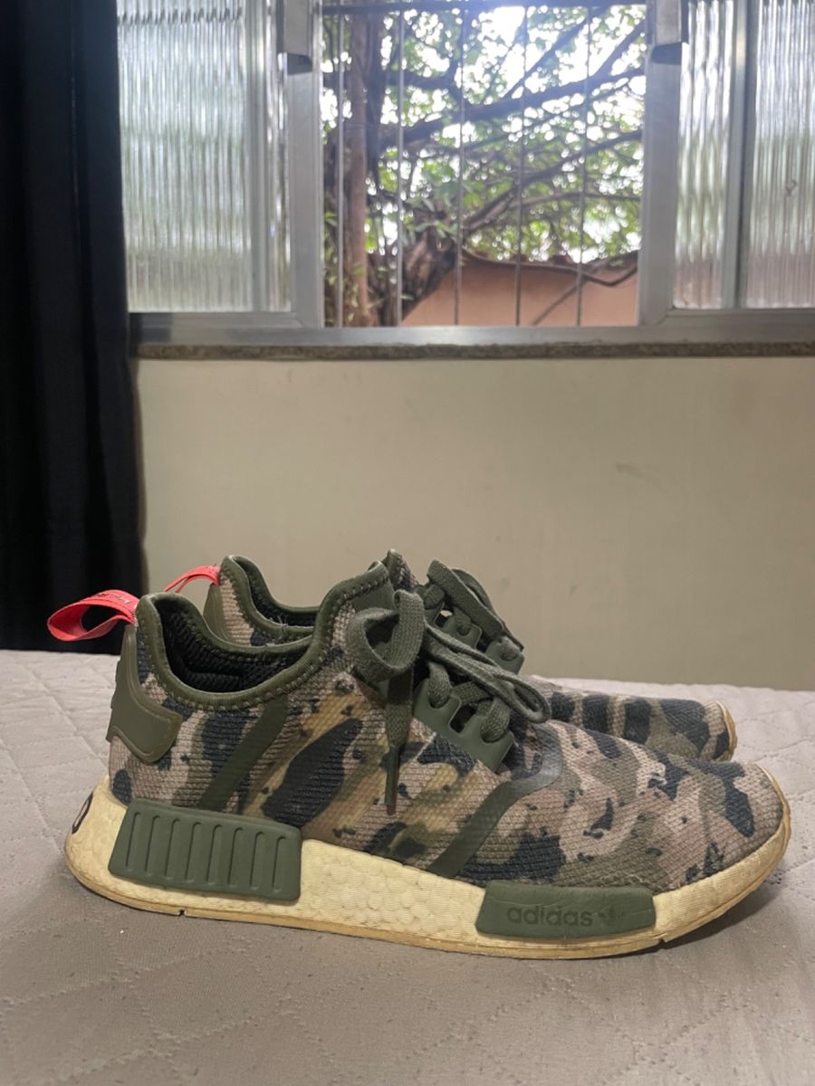 Tenis nmd hot sale camuflado