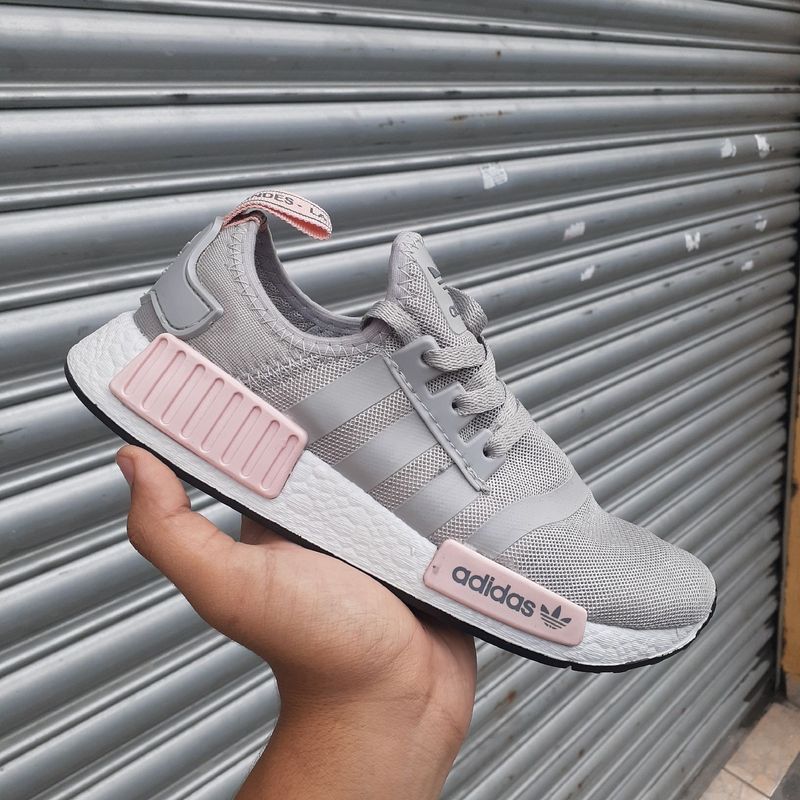 Tênis Adidas Nmd Branco e Rosa 37 | Tênis Feminino Adidas Nunca Usado  43538562 | enjoei