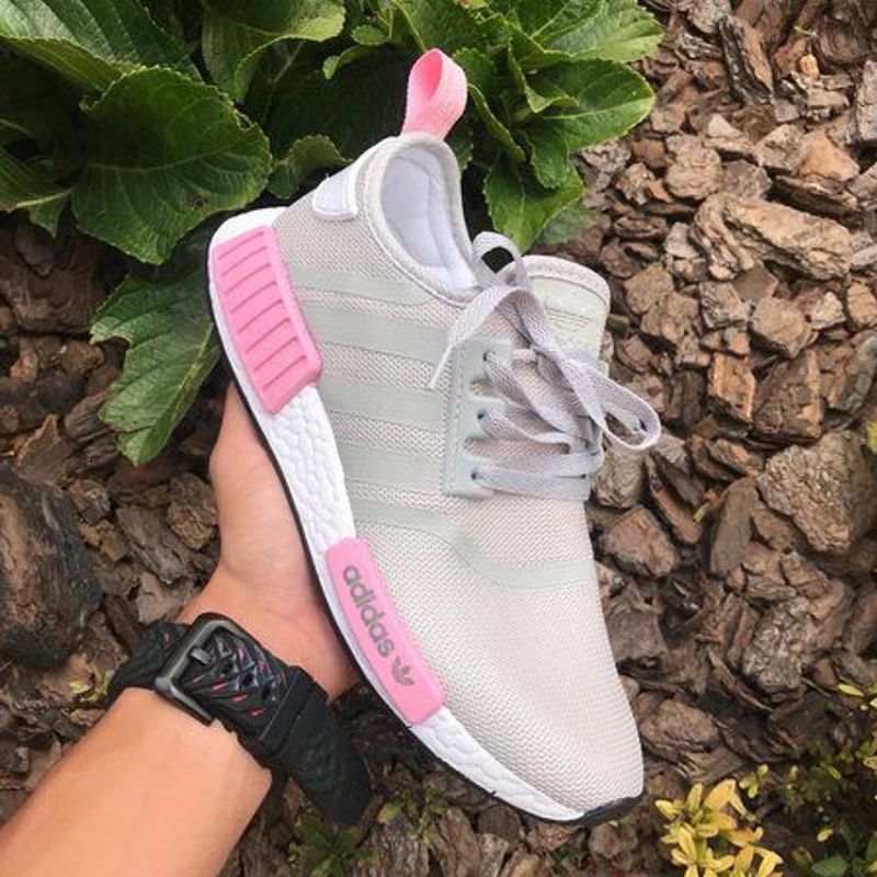 Adidas nmd feminino outlet cinza