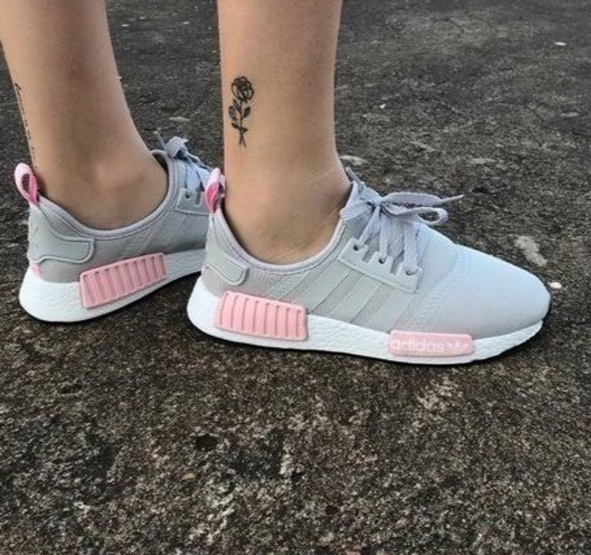 tenis nmd cinza