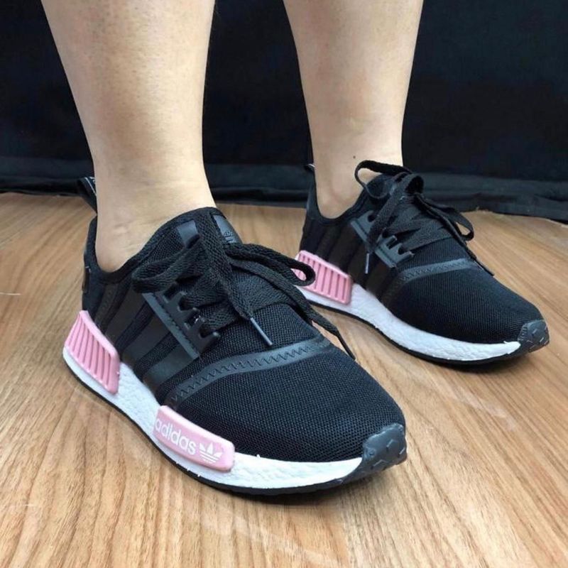 Tênis Adidas NMD Feminino Preto Rosa