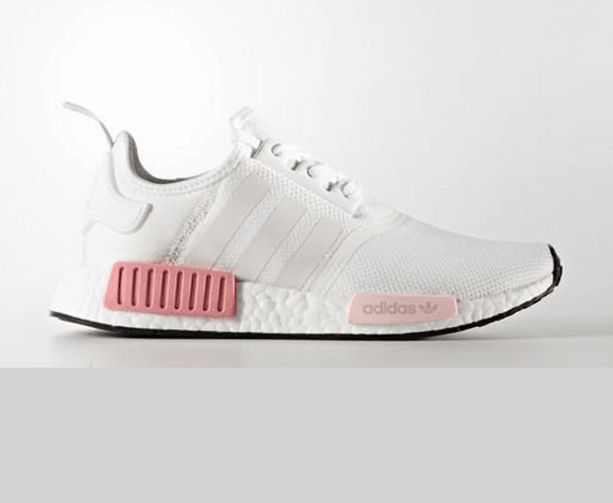 adidas nmd feminino branco e rosa