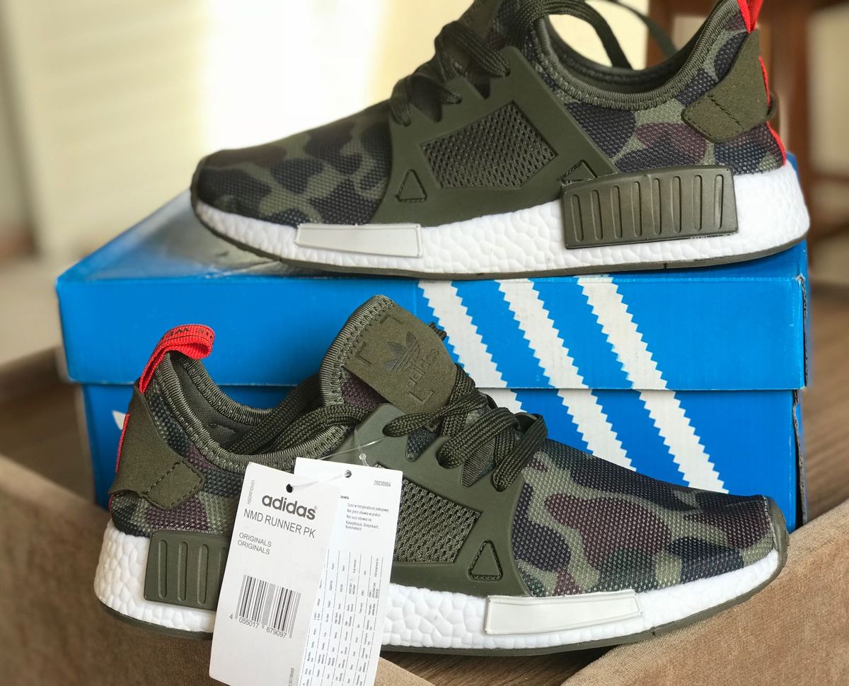 tenis adidas camuflado