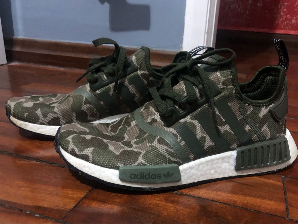 tenis nmd camuflado