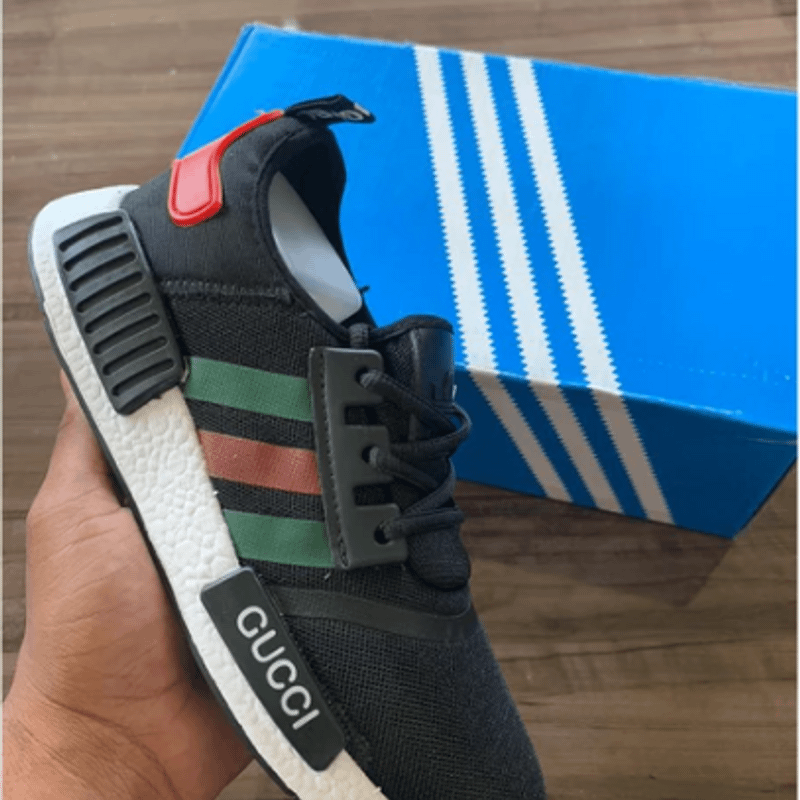 Tênis Adidas Nmd R1 Gucci Preto Feminino Envio Rapido Promoção Lançamento, Tênis  Feminino Adidas Nunca Usado 41902271