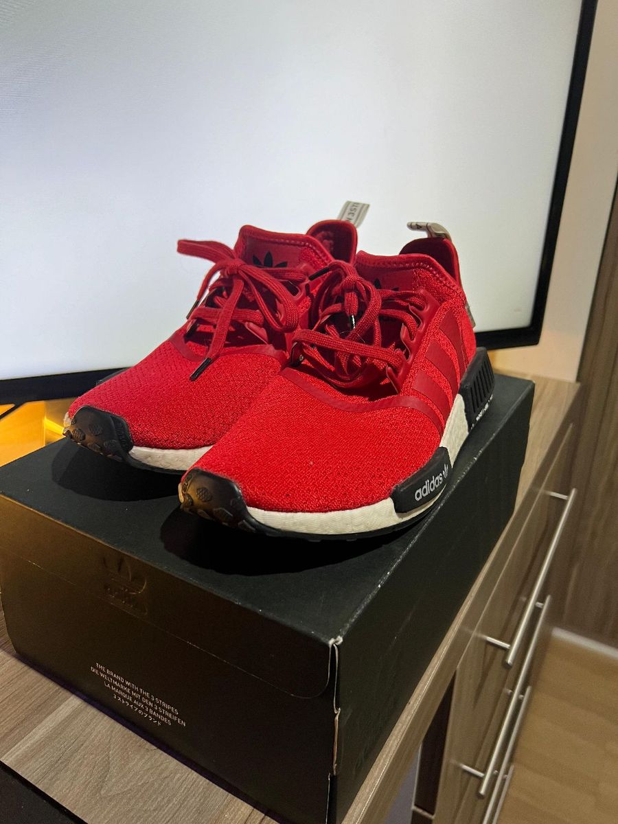 Adidas nmd vermelho on sale replica