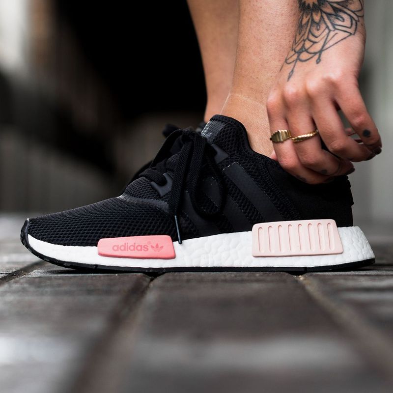 Tênis Adidas NMD Feminino Preto Rosa