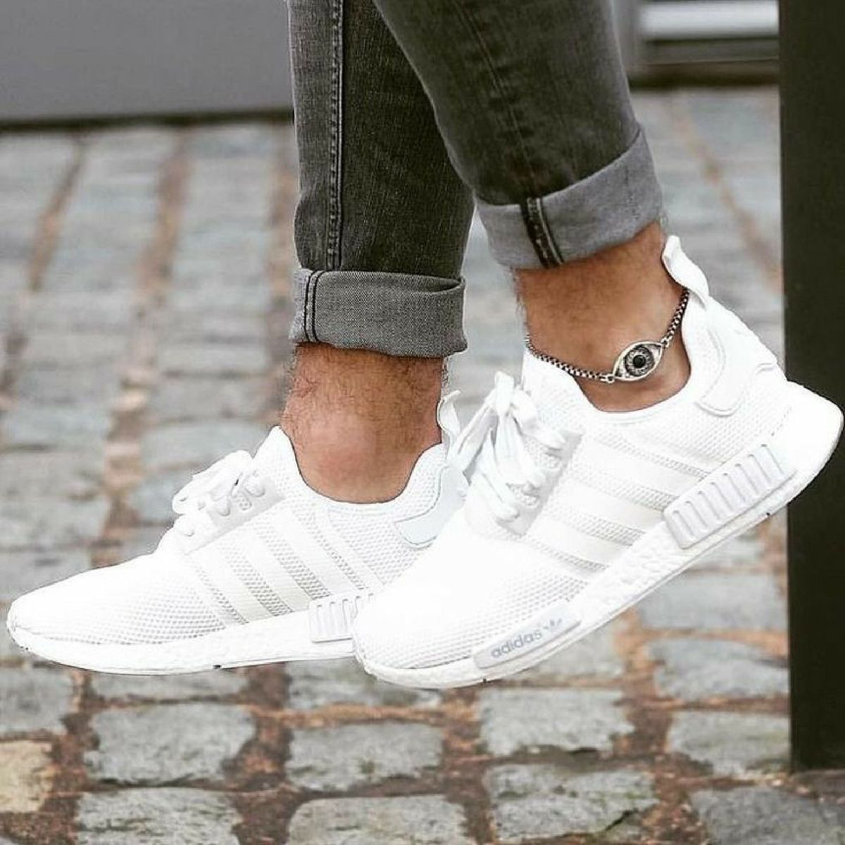 Tênis Adidas Nmd Sneaker Branco | Tênis Masculino Adidas Novo 42457409