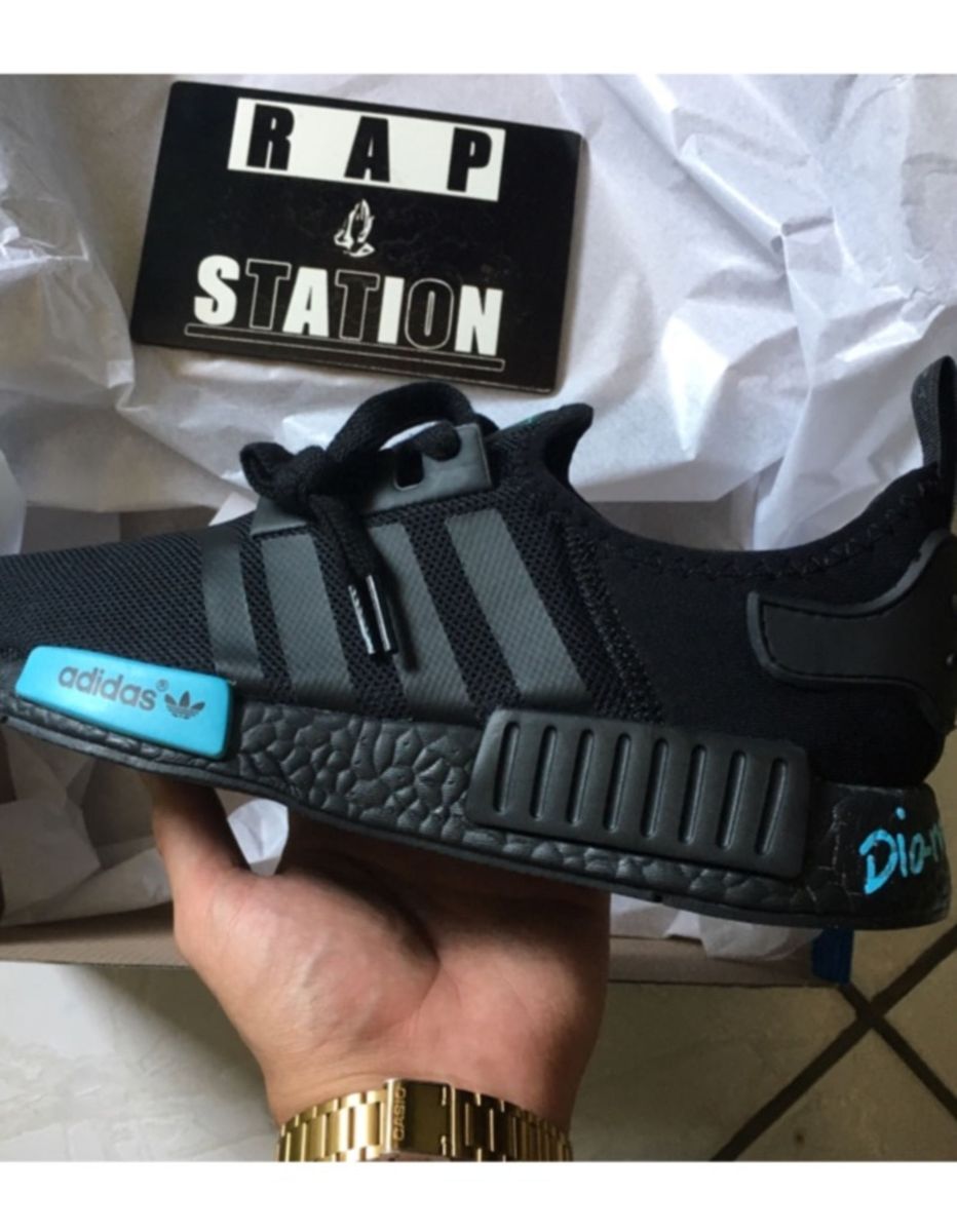 adidas nmd preto diamond