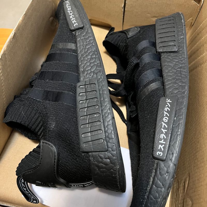 Tênis Adidas Nmd_r1 Primeknit 'Japan Triple Black' | Adidas Usado