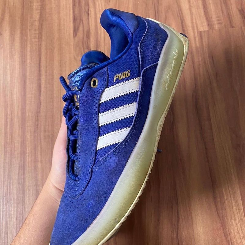 Tenis adidas azul shops rey