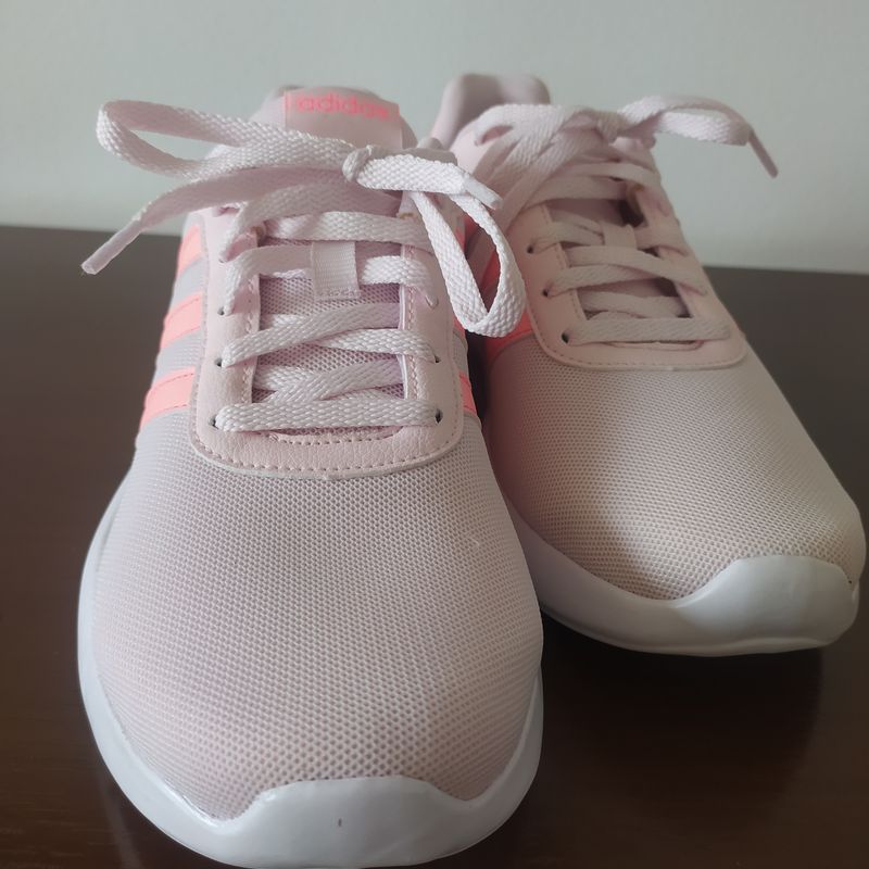 Tênis adidas sales rosa claro