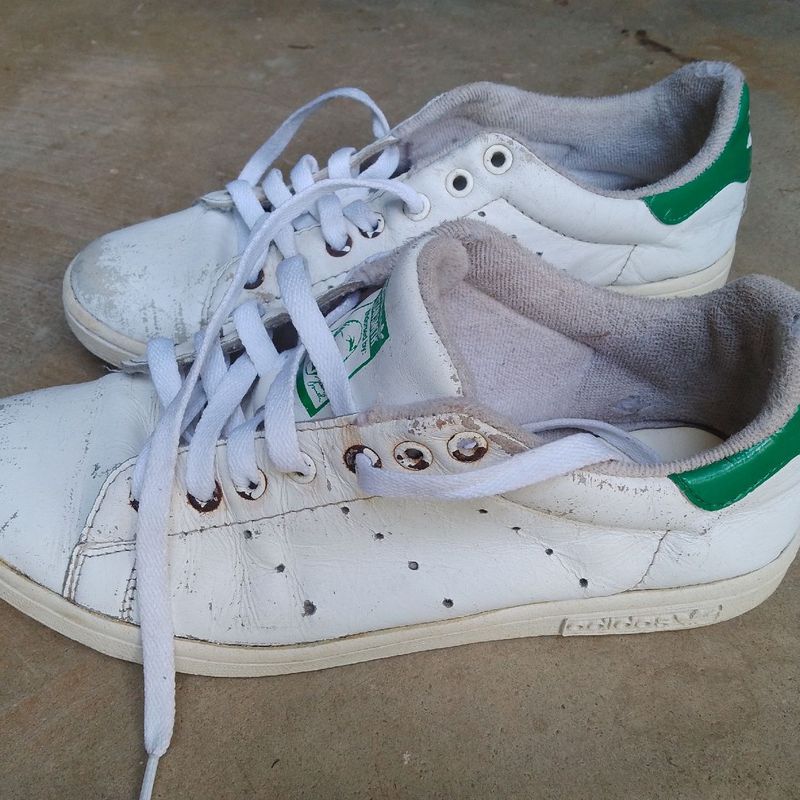 T nis Adidas Original de Couro Stan Smith N mero 39 T nis Masculino Adidas Stan Smith Usado 95290336 enjoei