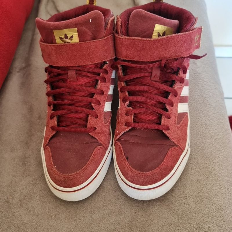Tênis Adidas Originals Cano Alto Vinho Tam 42 Tênis Masculino