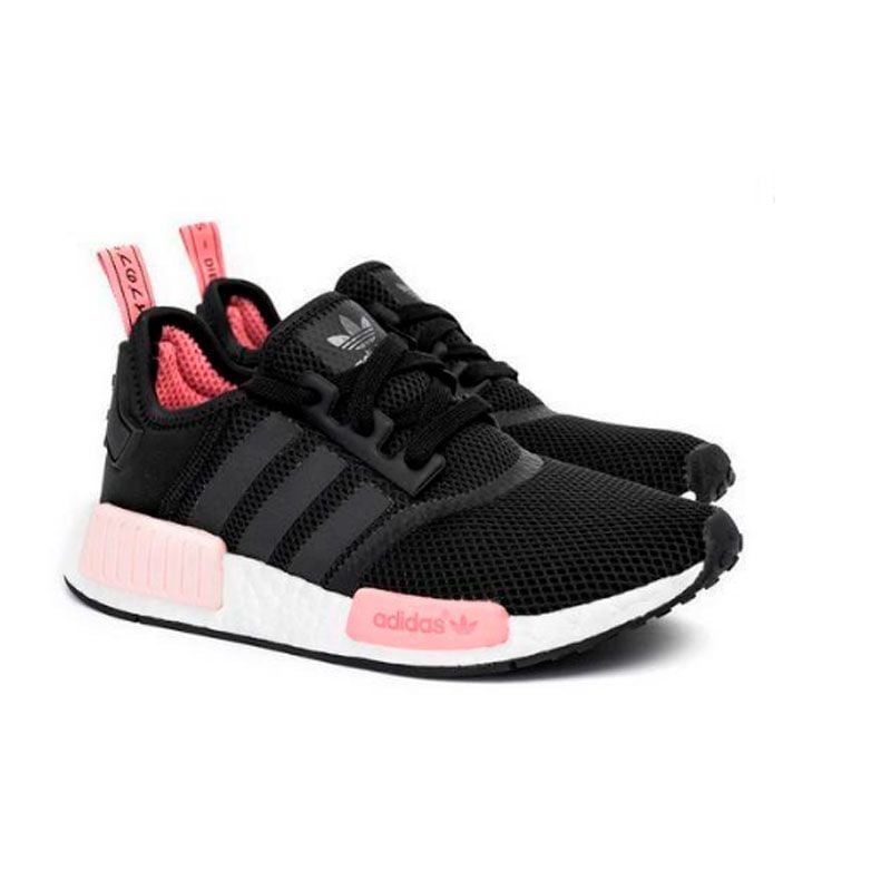 Adidas nmd feminino preto e rosa hotsell