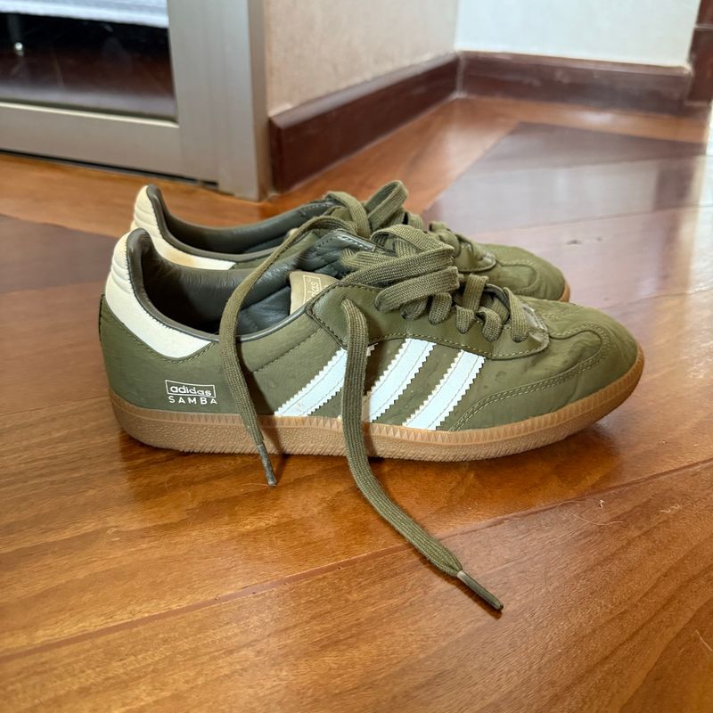 adidas gazelle silver green womens Adidas Samba 62 cgreen white prebrn JI3218  Sneaker Junkies