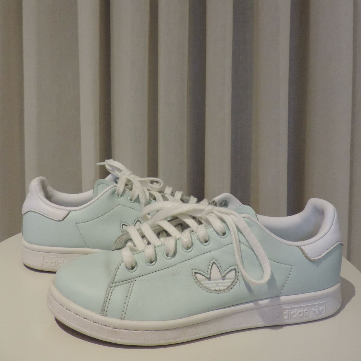 Tenis Verde Agua Adidas Originals Stan Smith Tamanho 36 Tenis Feminino Adidas Usado 101226258 enjoei