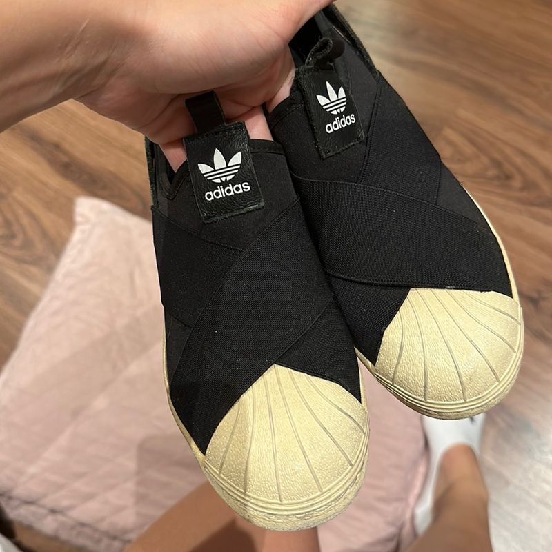 Tênis adidas originals 2024 superstar slipon preto