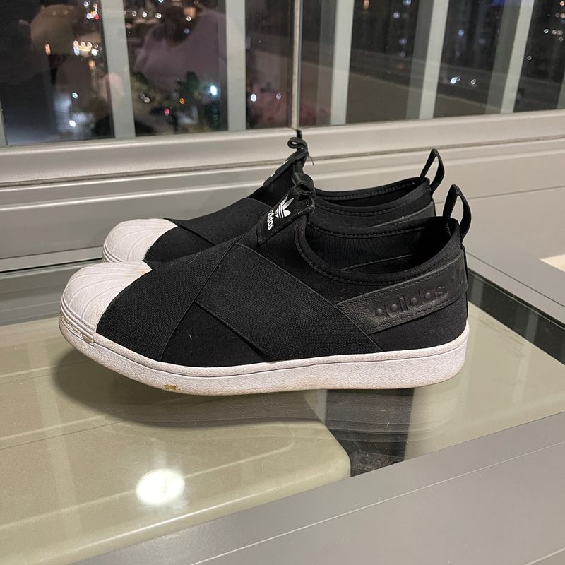 Tênis Adidas Originals Superstar Slip On Preto Tamanho 36 Tênis