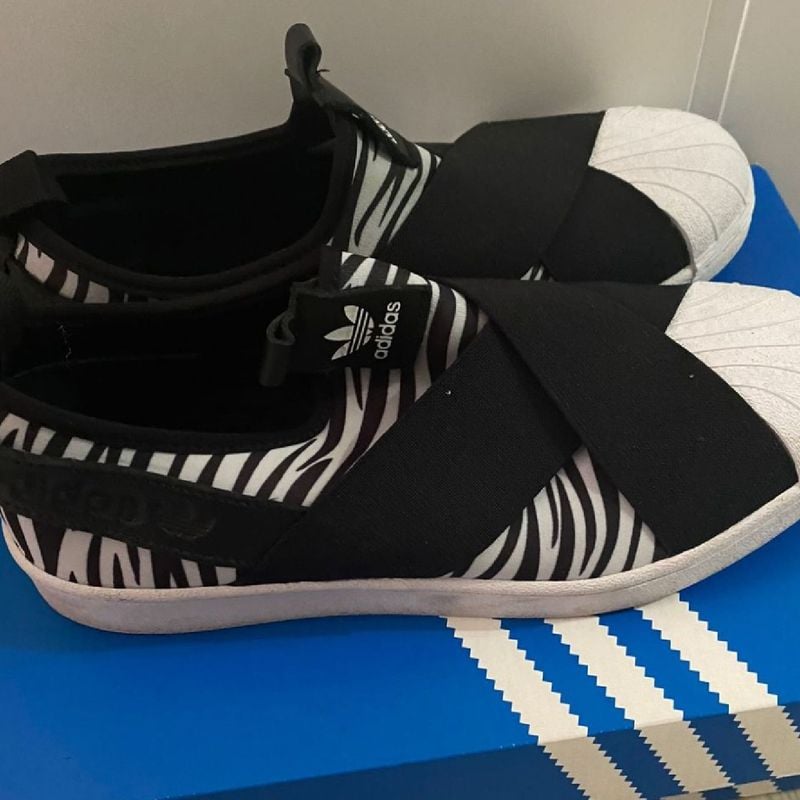 Tênis Slip-On Superstar - Preto adidas