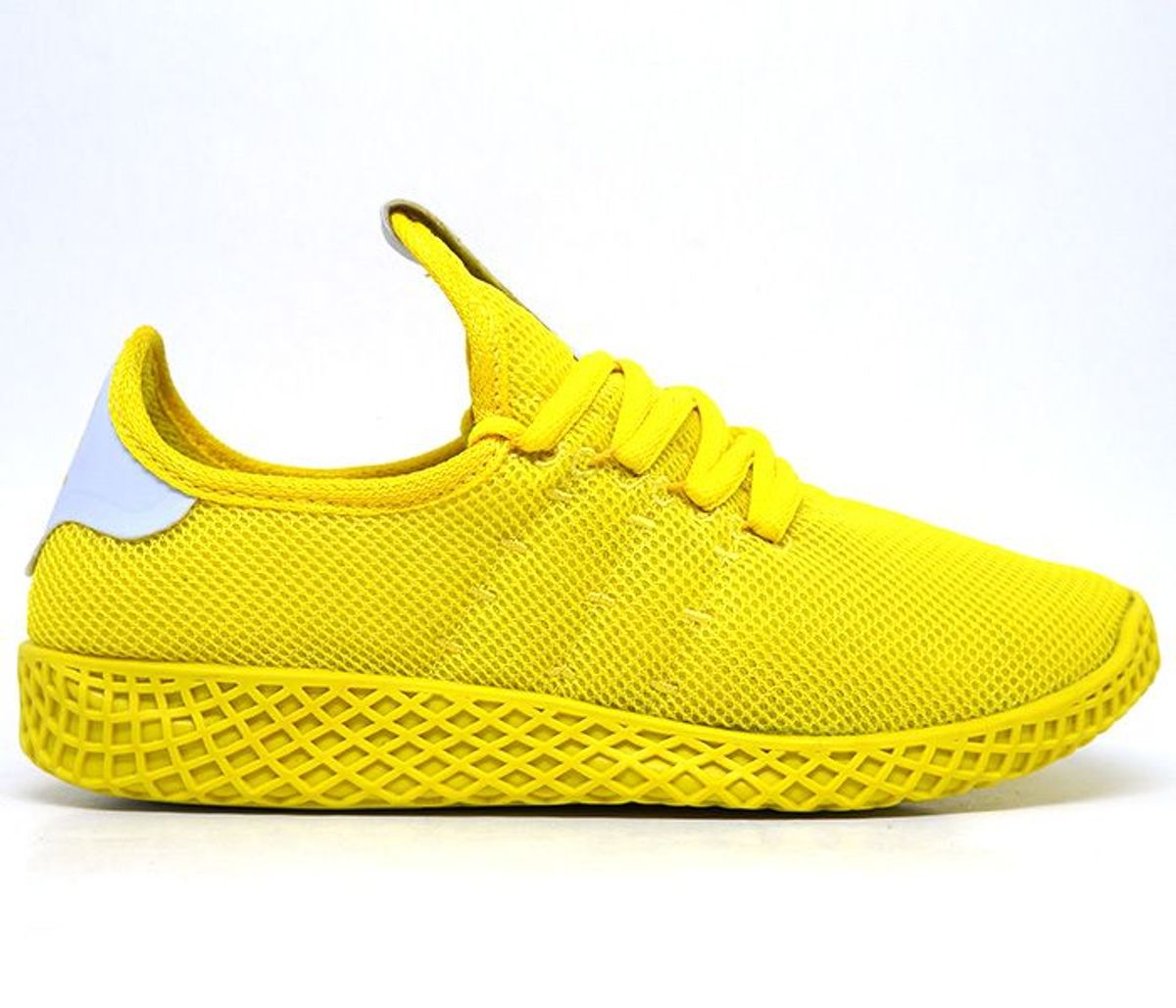 tenis adidas pharrell williams amarelo
