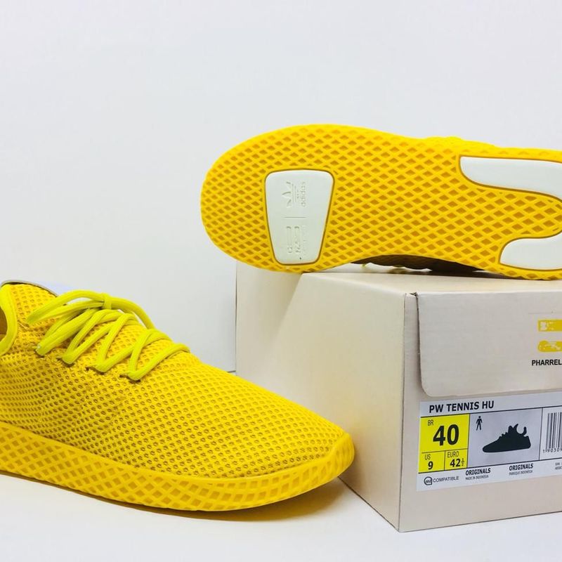 T nis Adidas Pharrell Williams Hu Import 2019 Amarelo N 42 T nis Masculino Adidas Nunca Usado 33293432 enjoei