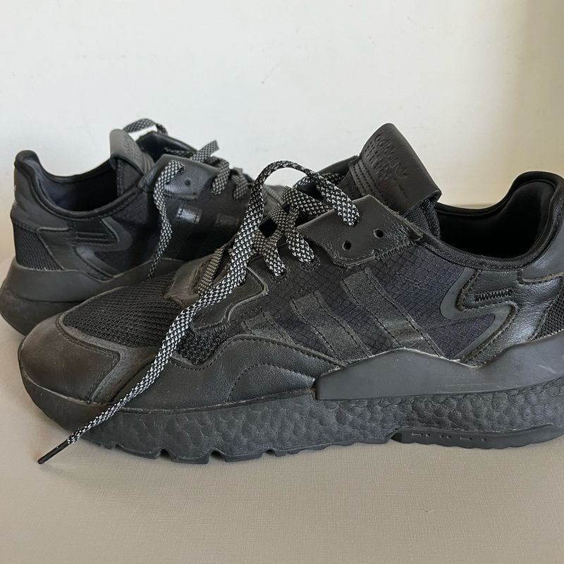 Tênis Adidas Preto Refletivo Adidas Usado 106028922 enjoei