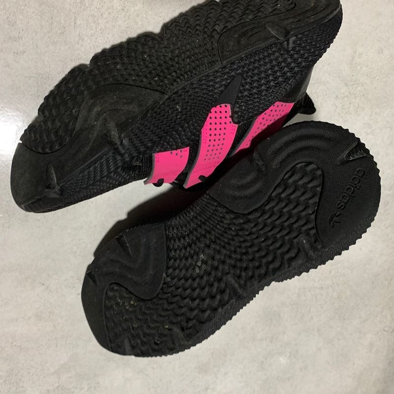 Adidas prophere preto e rosa fashion