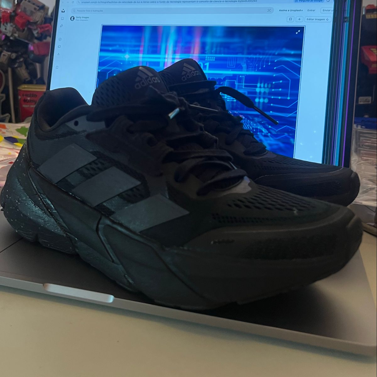 Tênis Adidas Raro! Adistar Preto Original Solado Continental, Tamanho ...