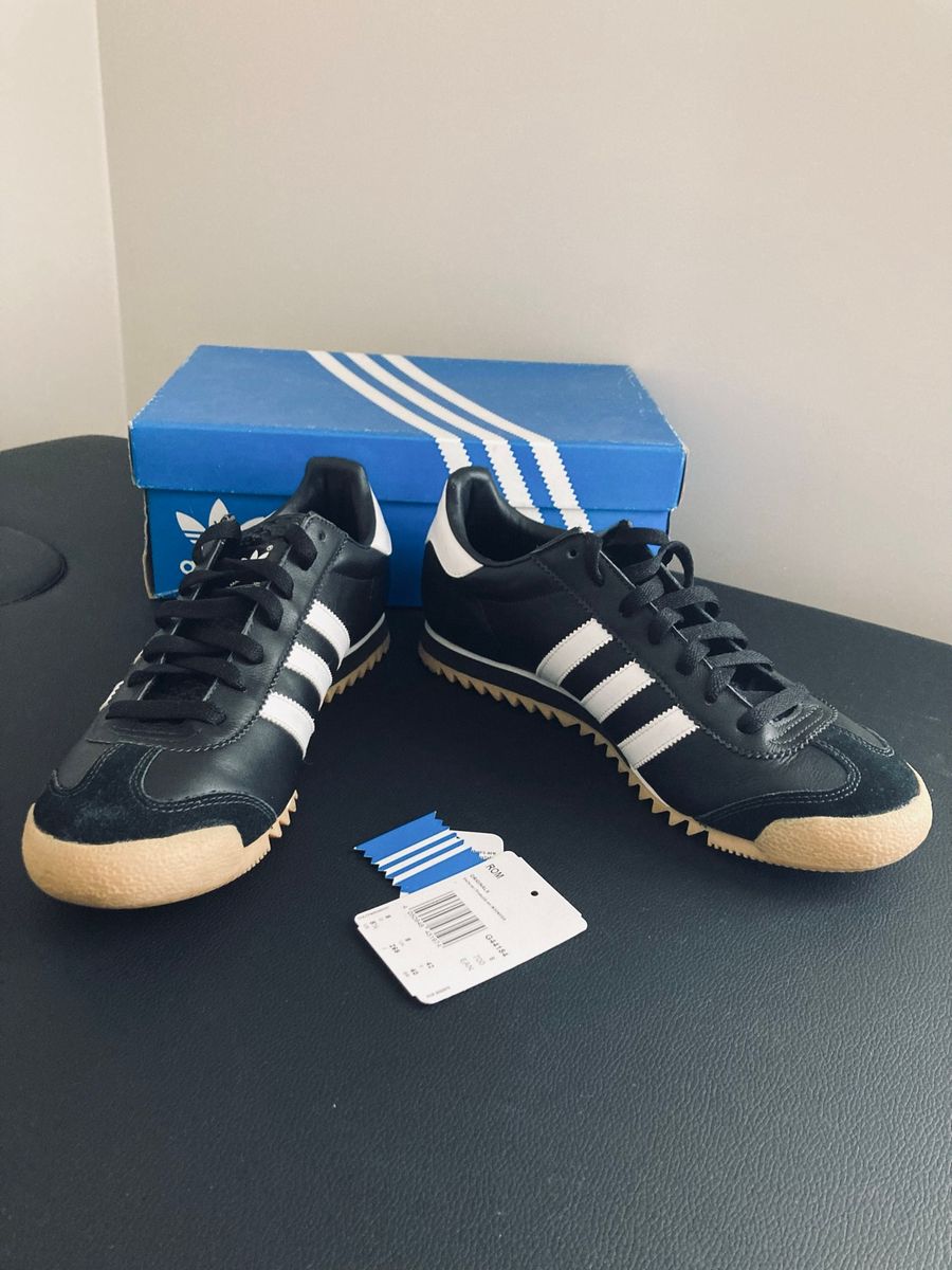 Tênis Adidas Rom Preto, Tam. 40 - Raro, Novíssimo, de Colecionador ...