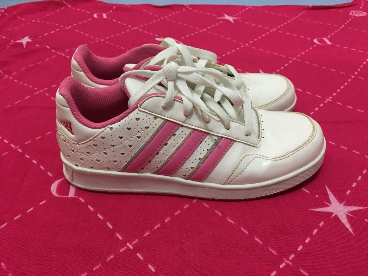 tenis adidas rosinha