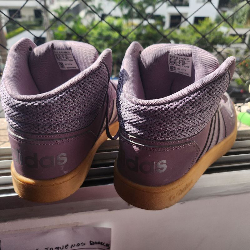 Tênis Adidas Roxo Tênis Hoops Mid Adidas Usado 99105584 enjoei