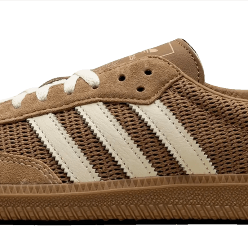 adidas gazelle silver green womens Adidas Samba OG Earth Strata Wonder White Marrom – LOWBANK main image 1