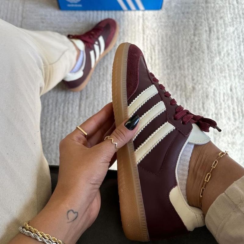 adidas gazelle silver green womens adidas Samba OG Shoes - Men's - Wonder White / Shadow Red / Gum