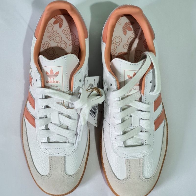 adidas gazelle silver green womens Tnis Samba Retr Salmo  Sweet Donna