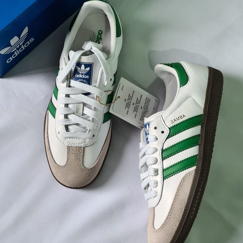 adidas gazelle silver green womens adidas Samba OG W IH9166 main image 0