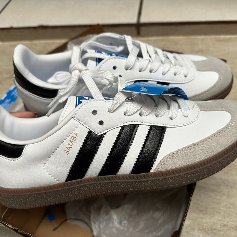 adidas gazelle silver green womens Tênis Adidas Samba ADV main image 1