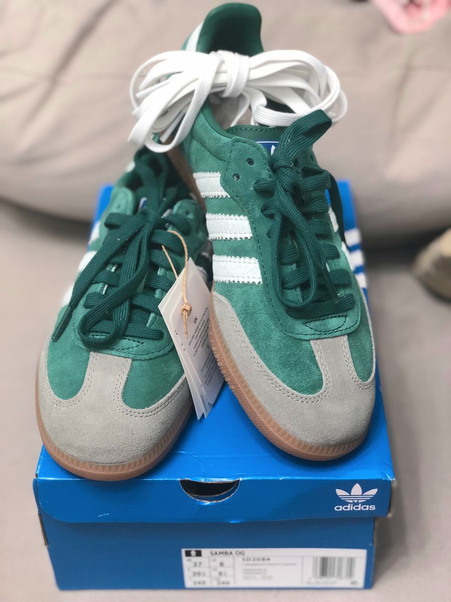 adidas gazelle silver green womens adidas Men's Samba Originals OG "Collegiate Green Gum"