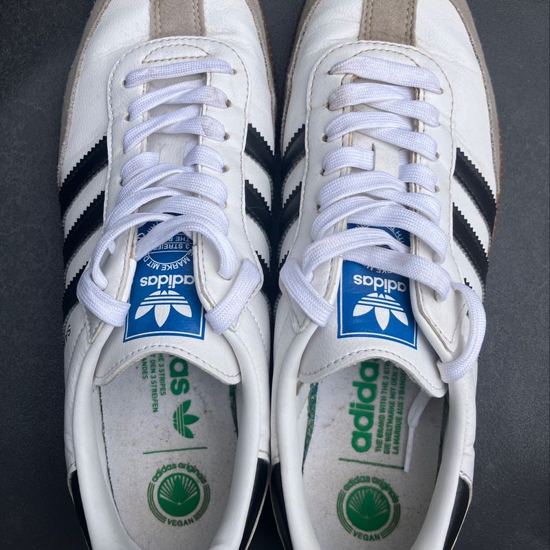 adidas gazelle silver green womens Adidas Samba Vegan "Black Gum"  Sneaker Point Zona Norte