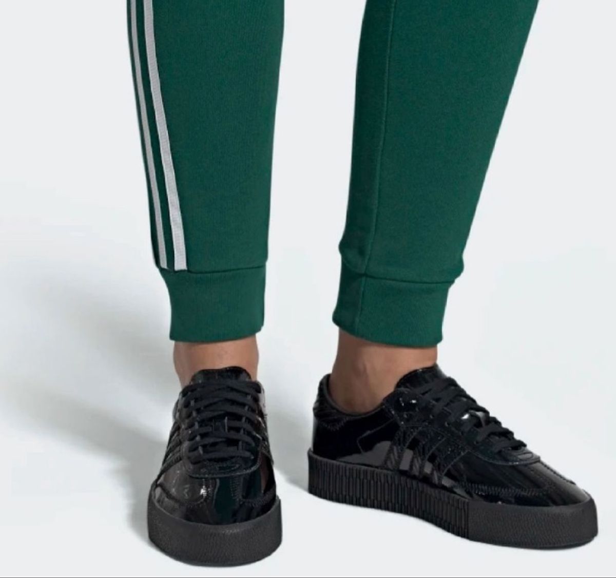 tenis samba rose preto