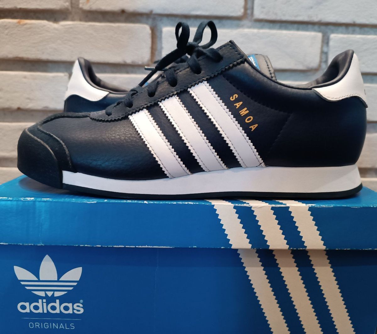 Adidas samoa heren abrikoos on sale