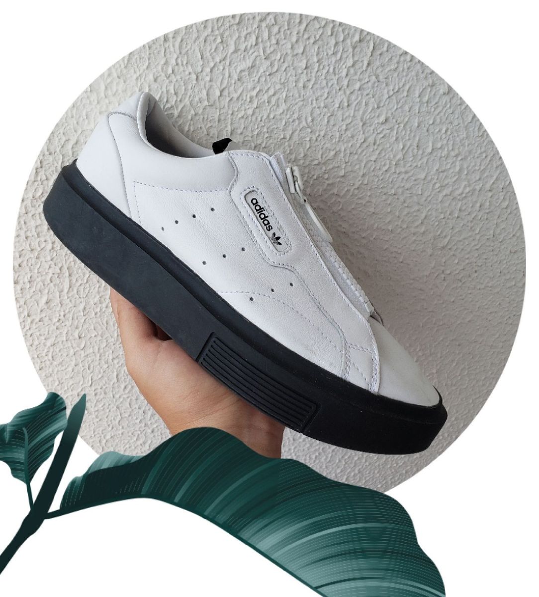 tênis adidas sleek super zip